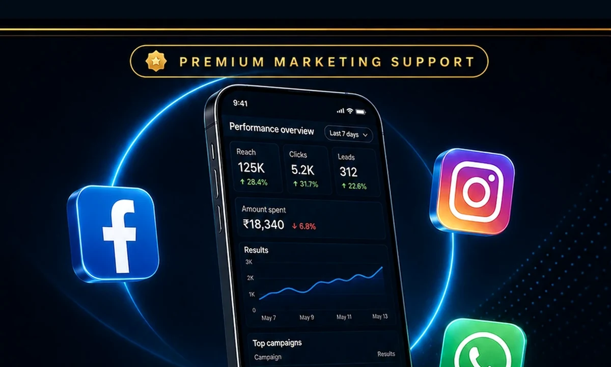 Meta advertising campaign dashboard