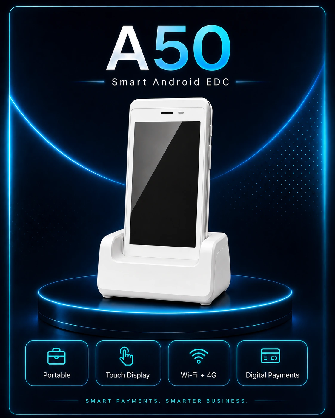 A50 smart EDC terminal
